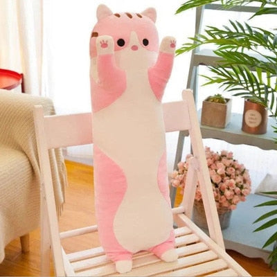 Pink discount long pillow